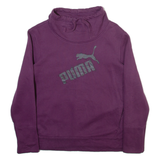 PUMA Womens Sweatshirt Purple UK 12