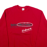 JERZEES Mens Sweatshirt Red L