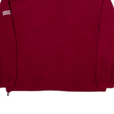 NCAA Indiana Hoosiers Mens Sweatshirt Maroon 1/4 Zip USA XL