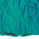 Womens Blazer Jacket Green 90s L