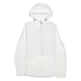 NEW BALANCE Womens Shell Jacket White Hooded S