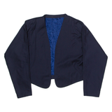 ALINA Womens Blazer Jacket Blue 90s XL