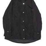 CALVIN KLEIN Womens Parka Jacket Black Hooded L