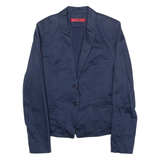 HUGO BOSS Afrona Womens Blazer Jacket Blue UK 6