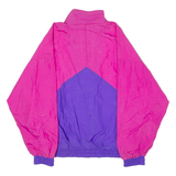 GRUTLI Mens Windbreaker Jacket Pink Colourblock XL