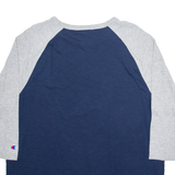 CHAMPION Champion 1919 Varsity Mens T-Shirt Blue Long Sleeve USA XL