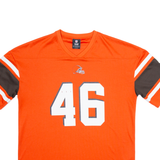 NFL 46 Cleveland Browns Mens Jersey Orange USA V-Neck XL