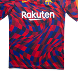 NIKE Barcelona Mens Football Shirt Jersey Red S