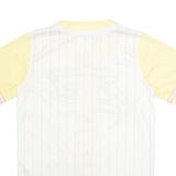 KARL KANI Womens Jersey White USA Button Neck S