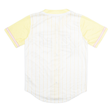 KARL KANI Womens Jersey White USA Button Neck S