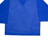 KEYBEC SUBLIME Hockey Mens Jersey Blue Long Sleeve V-Neck 2XL