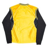 ROYAL Mens Jersey Yellow Long Sleeve USA V-Neck M