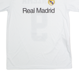 REAL MADRID #9 Benzema Fan Mens T-Shirt White Crew Neck M