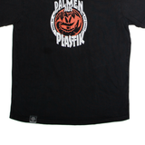 Pal-men Plastik Mens Band T-Shirt Black Crew Neck L