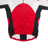 CRANE SPORTS Cycling Mens Jersey Red 1/4 Zip M