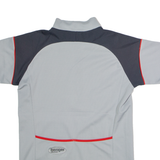 BENGER Cycling Mens Jersey Grey 1/2 Zip S
