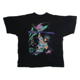 MYSTIC Volley Mens T-Shirt Black Crew Neck L