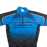 NAKAMURA Cycling Boys Jersey Black 1/4 Zip L