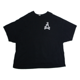 GILDAN Axfratis Mens T-Shirt Black Crew Neck 5XL