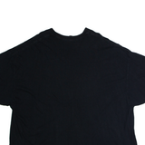 GILDAN Axfratis Mens T-Shirt Black Crew Neck 5XL