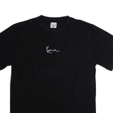 KARL KANI Mens T-Shirt Black Crew Neck XL