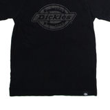 DICKIES Mens T-Shirt Black Crew Neck XS