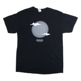 GILDAN Kromatik Jahca Live Band Mens Band T-Shirt Black Crew Neck L