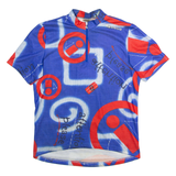 GONSO Cycling Mens Jersey Blue 1/4 Zip M