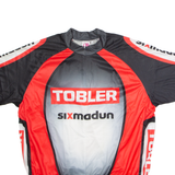 OLE SPORTSWEAR Cycling Mens Jersey Black 1/2 Zip 2XL