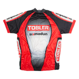 OLE SPORTSWEAR Cycling Mens Jersey Black 1/2 Zip 2XL