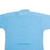 LOFFLER Cycling Mens Jersey Blue 1/4 Zip M