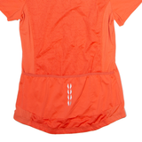 CRIVIT Full Zip Cycling Womens Jersey Pink High Neck M