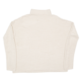 FRENCH CONNECTION Womens Jumper Beige Roll Neck Tight Knit S