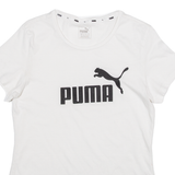 PUMA Womens T-Shirt White UK 12