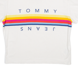 TOMMY HILFIGER Womens T-Shirt White XS