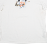 NIKE Womens T-Shirt White XL