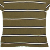 TOMMY HILFIGER Womens T-Shirt Green XS