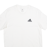 ADIDAS Mens T-Shirt White S