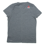 REEBOK Womens T-Shirt Grey M