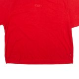LEVI'S Womens T-Shirt Red XS