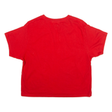 LEVI'S Womens T-Shirt Red XS