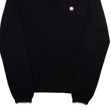 PRETTY GREEN Mens Polo Shirt Black Long Sleeve M