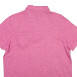 TED BAKER Mens Polo Shirt Pink XL
