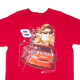 WINNERS CIRCLE Dale Earnhardt Jr Mens T-Shirt Red USA L