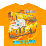 Bristol Motor Speedway Mens T-Shirt Orange S