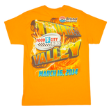 Bristol Motor Speedway Mens T-Shirt Orange S