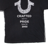 TRUE RELIGION Mens T-Shirt Black M
