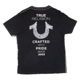 TRUE RELIGION Mens T-Shirt Black M