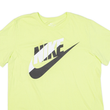 NIKE Mens T-Shirt Green L