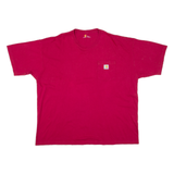 CARHARTT Mens T-Shirt Red 2XL
